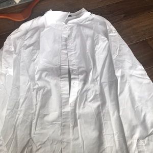 White button down shirt